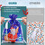 COCOBELA Christmas Gift Bags, Drawstring Christmas Gift Bags 25Pcs Santa Wrapping Bag in 4 Sizes and 6 Designs with Inserted Drawstring Ribbons and Tags for Xmas Holiday Presents Party Favor Wrapping