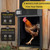 Pet Deluxe Automatic Chicken Coop Door, Aluminum Weatherproof Coops Door Opener with Timer, Predator Resistant Self-Locking Auto Chicken Doors for Home & Farm