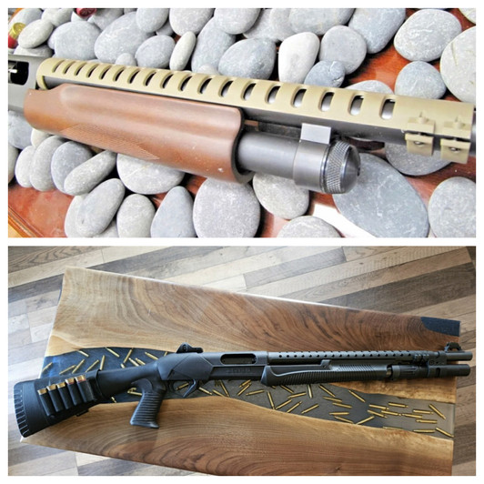 Benelli NOVA PEANUT BUTTER Heat Shield Tactical Shotgun 12 Gauge Barrel Shroud