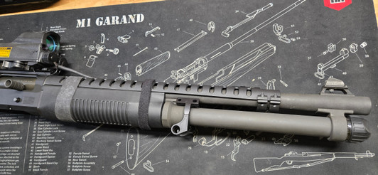 PANZER M4 CUSTOM Heat Shield +Ranger Bands® Mod Shotgun CUSTOM Fit PANZANELLI