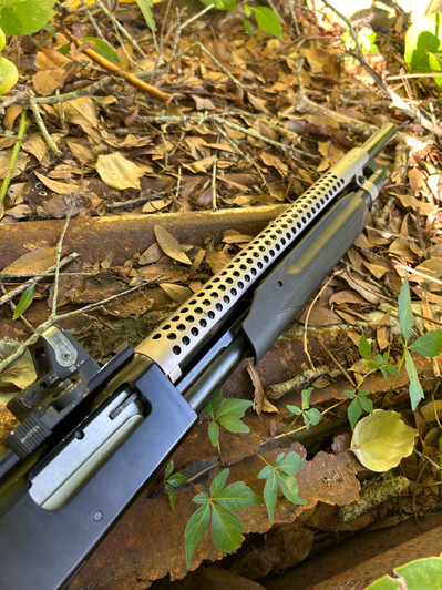 BURIED TREASURE! Mossberg 500 FLEX '6Row' MARINECOAT Heat Shield OLD STOCK Shotgun BURIED TREASURE! Mossberg 500 FLEX '6Row' MARINECOAT Heat Shield OLD STOCK Shotgun