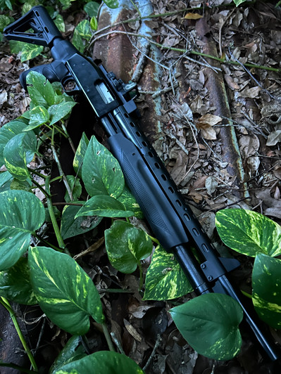 Maverick 88 GHOST RINGS Tactical HEAT SHIELD 12 Gauge Smooth Tactical