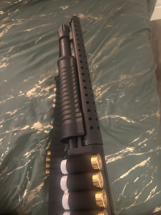 ROCK ISLAND PF14 Heat Shield Single BRACKET Shotgun 12GA CUSTOM ROUGH MOD PF-14