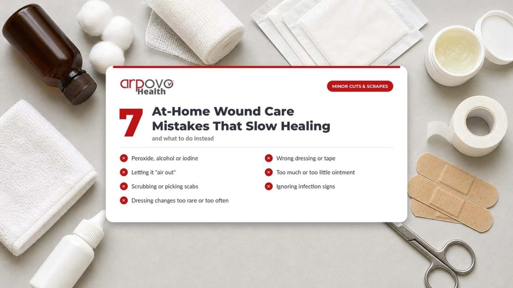 7 At-Home Wound Care Mistakes That Slow Healing