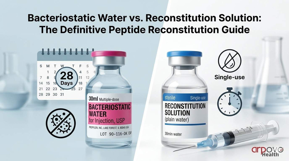 Bacteriostatic Water vs Reconstitution Solution Guide