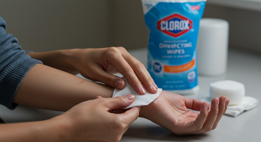 Can You Use a Clorox Wipe on a Wound? The Answer is No