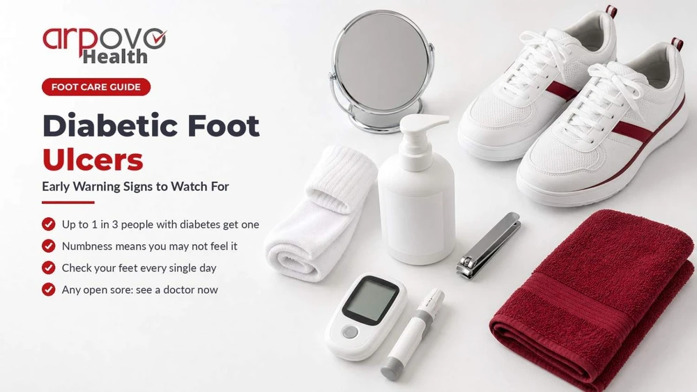 Diabetic Foot Ulcers: Early Warning Signs and Home Care Basics