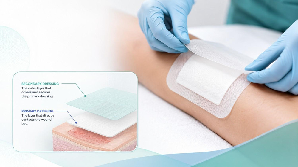 Primary vs Secondary Wound Dressings, Explained Simply