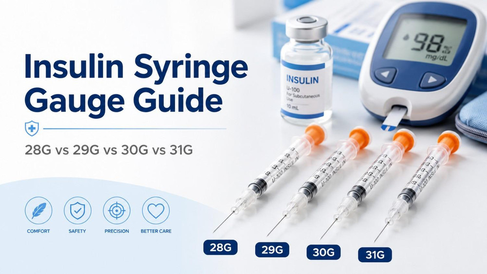 Insulin Syringe Gauge Guide: 28G vs 29G vs 30G vs 31G Which Should You Use?