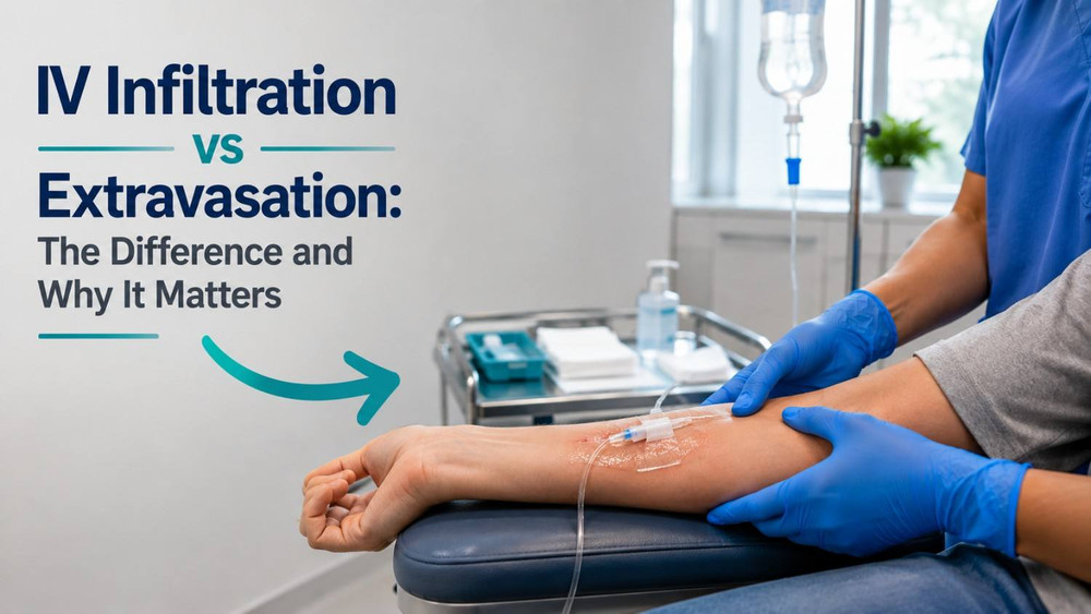 IV Infiltration vs Extravasation: What's the Difference and Why It Matters
