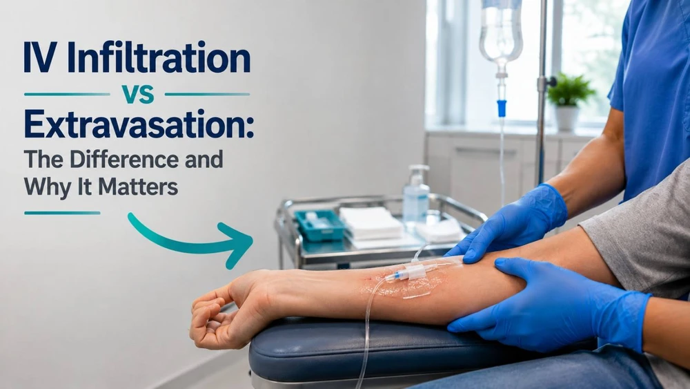IV Infiltration vs Extravasation: What's the Difference and Why It Matters
