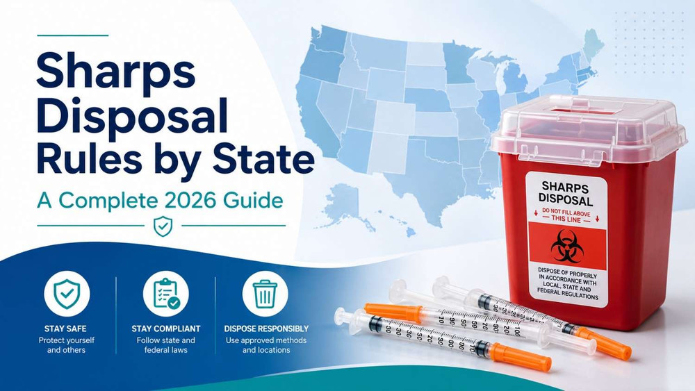 Sharps Disposal Rules by State: A Complete 2026 Guide