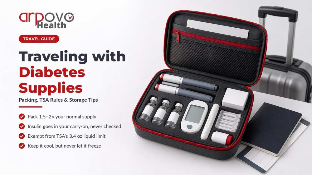 Traveling with Diabetes Supplies: Packing, TSA Rules, and Storage Tips