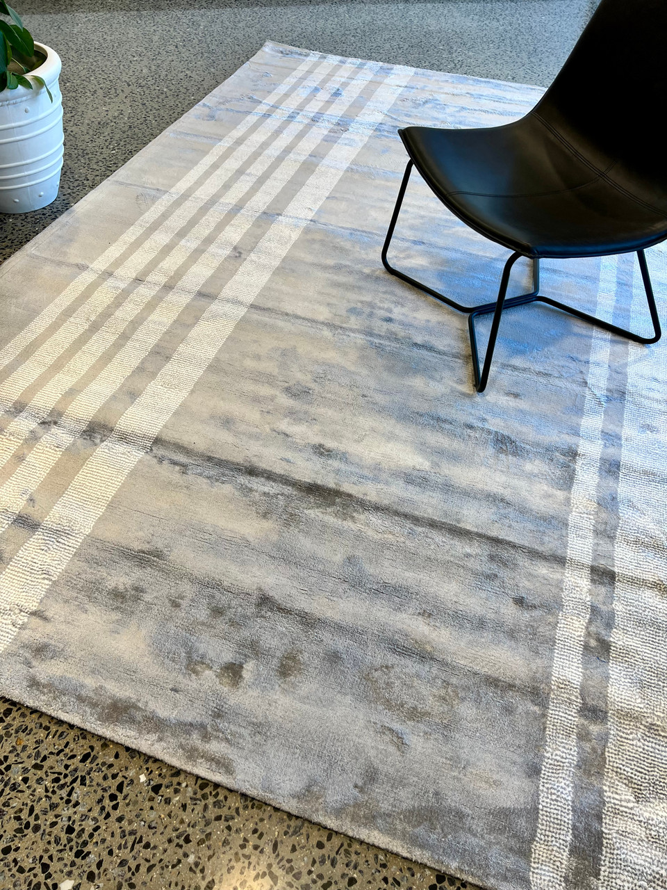 Logan Rug Cement Ivory McPhail's Furniture