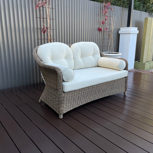 Mulwala Loveseat - Brushed Wheat