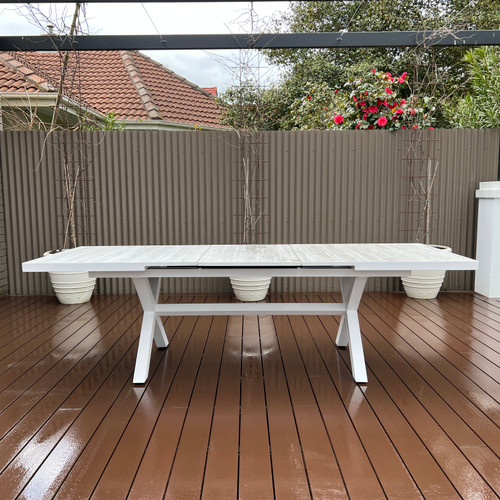 Ocean Grove Extension Table - White