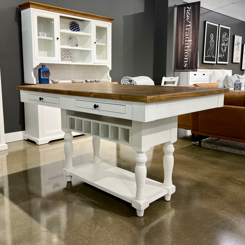 Beechworth Counter Table & 6x Beechworth Bar Stools