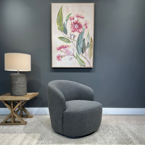 Albion Accent Chair - Boucle Charcoal
