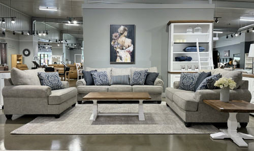 Lancefield Sofa, Loveseat, Chair and a Half & Ottoman Lounge Suite