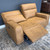 Boston 2 Seater Dual Power Sofa - Tan Leather Air