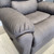 Seattle Recliner - Leather Air Charcoal