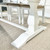 Provedore Two Tone 240cm Dining Table & 8x Provedore White Chairs Suite