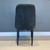 Milan 200cm Dining Table & 6x Mid Century Charcoal Chairs Suite