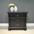 Adelaide Black King, 1x Dresser, 1x  Mirror, 2x Bedside & Diamond Deluxe Suite