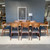 Dark Valley 180cm Dining Table & 6x Dark Valley Dining Chairs Suite