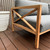 Hampton 4 Piece Lounge - Recycled Teak