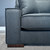 Gembrook Sofa Chaise - Charcoal