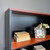 Performance Bookcase Medium - Red Gum/ Charcoal