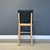 Brodie Bar Stool 66cm Seat Height - Black Leather