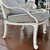 Portarlington 4 Piece Lounge Set (2x Club Chairs, 2 Seater & Coffee Table) - White Frame / Light Grey Cushion