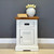 Provedore Two Tone Bedside w/ 1 Door 1 Drawer