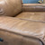 Boston 1 Seater Dual Power Sofa - Brown Leather NEW 3721-85