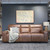 Boston 3 Seater Dual Power Sofa - Brown Leather NEW 3721-85