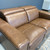 Sydney 2 Seater Sofa - Brown Leather NEW 3721-85