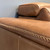 Sydney 2 Seater Sofa - Brown Leather NEW 3721-85