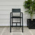 Sorrento Bar Chair w/ Arms - Black