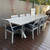 Inverloch 2.1m Table & 6x Inverloch Chairs - Aged Teak