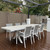Ocean Grove Extension Table & 6 x Ocean Grove Chairs - White