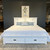 Provedore All White Bed w/ Storage