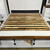 Provedore Two Tone Bed w/ 2 Sliding Barn Doors