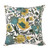 Floral Botanica Cushion 50x50cm - Lemon & Duck Egg