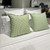 Hamptons Cushion 55x55cm - Evergreen