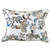 Botanical Pair Standard Pillowcases - Soft Hues of Green, Blue & Sand on White