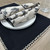 Black Bird Print Napkins Set 4 - Natural w/ Black Print