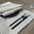 Pintuck Linen Napkins Set 4 - Natural