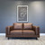 Canberra Sofa, Loveseat and Armchair - Highland Chestnut